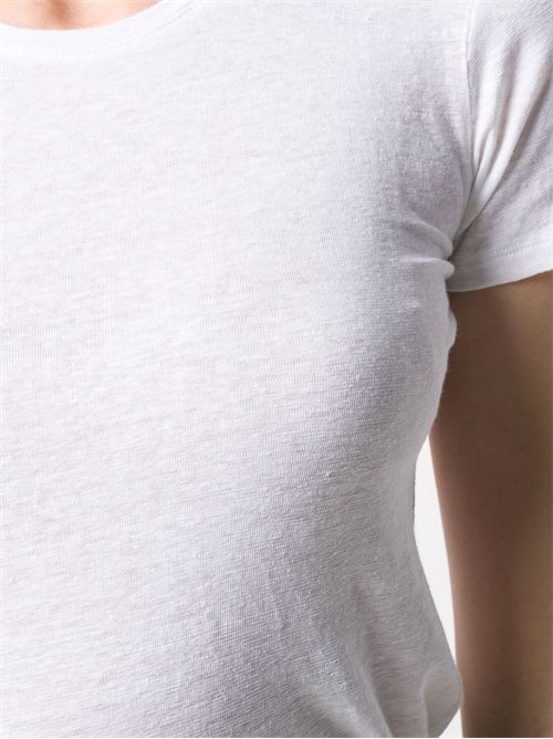 T shirt donna in lino MAJESTIC FILATURES | M011FTS162001